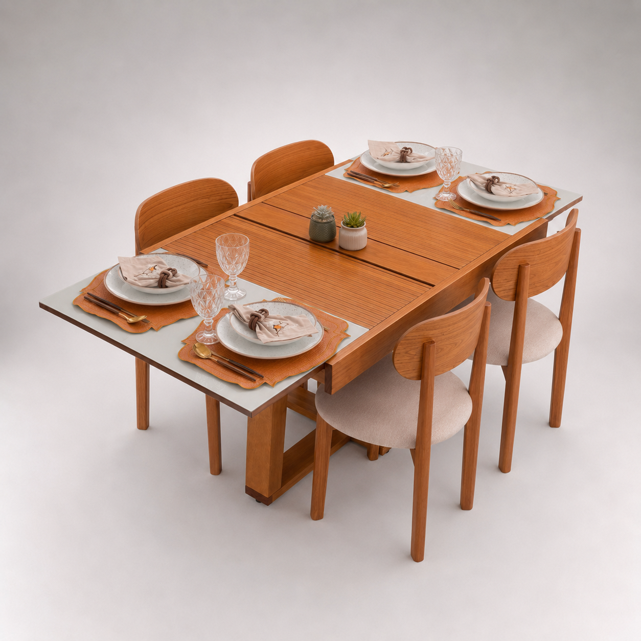Mesa de 4 lugares extenssivel