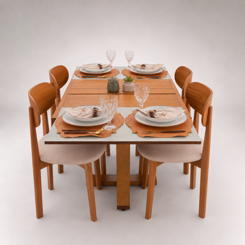 Mesa 4 lugares Pronta Entrega